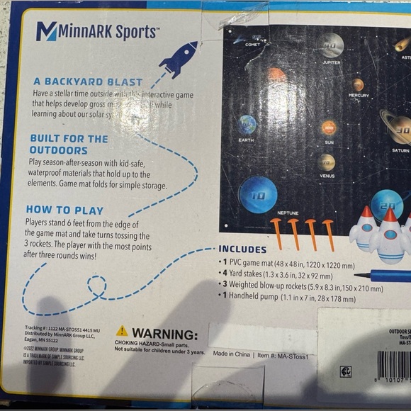 Outdoor Space Toss Yard Game - Picture 2 of 2